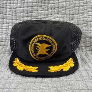 Vintage NRA Exclusive SnapBack Trucker Hat Made in USA Scrambled Eggs Foam Deter